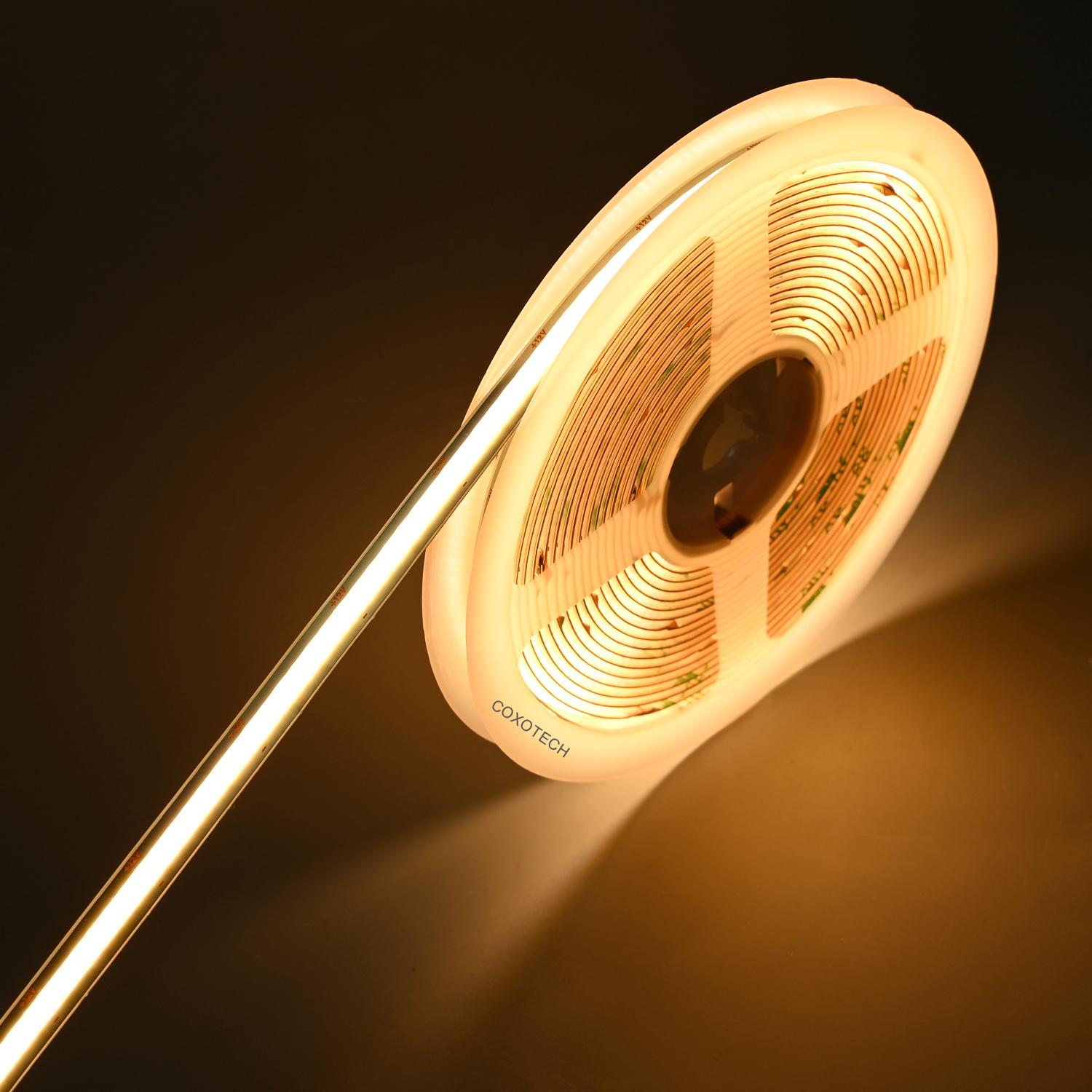 M5000 528leds Ra90 5 Years Warranty 8mm Free Cutting COB LED Strip
