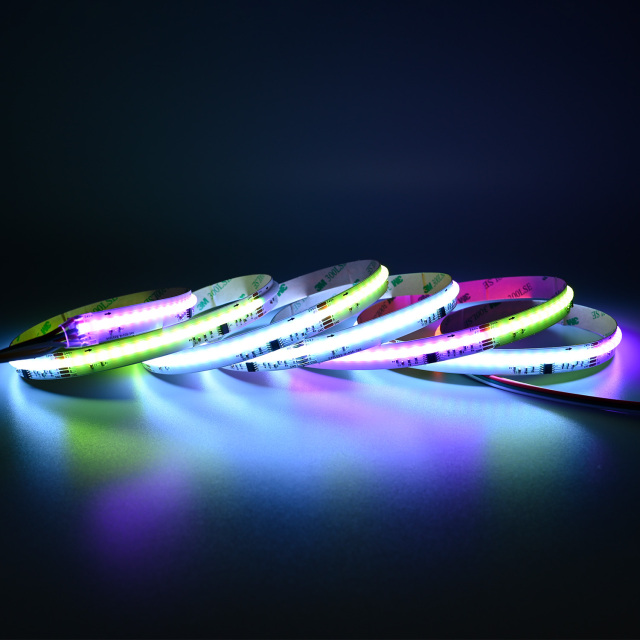 D5000 540leds 5 Years Warranty 12mm DMX512 COB Digital RGB LED Strip