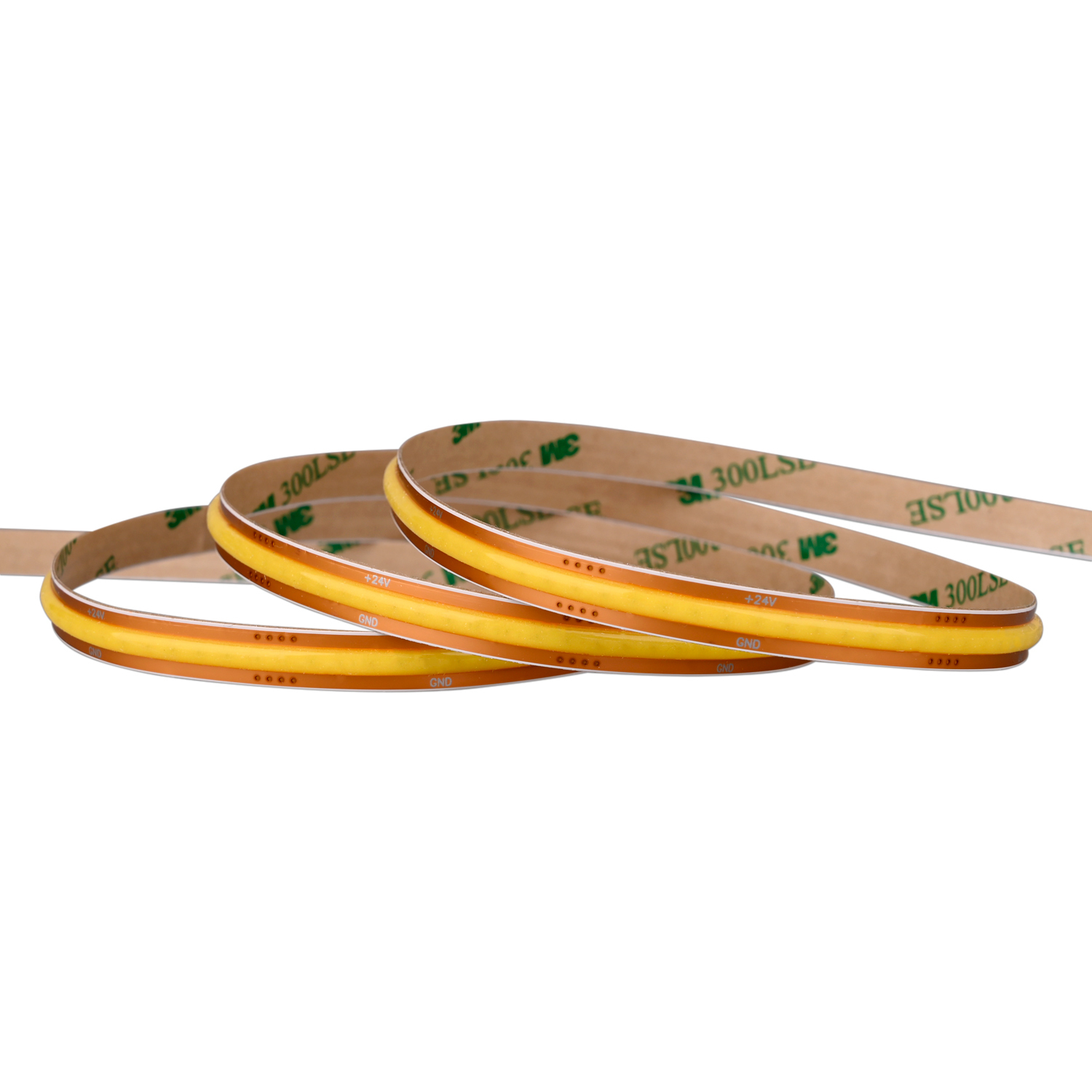 M5000 528leds Ra90 5 Years Warranty 8mm Free Cutting COB LED Strip