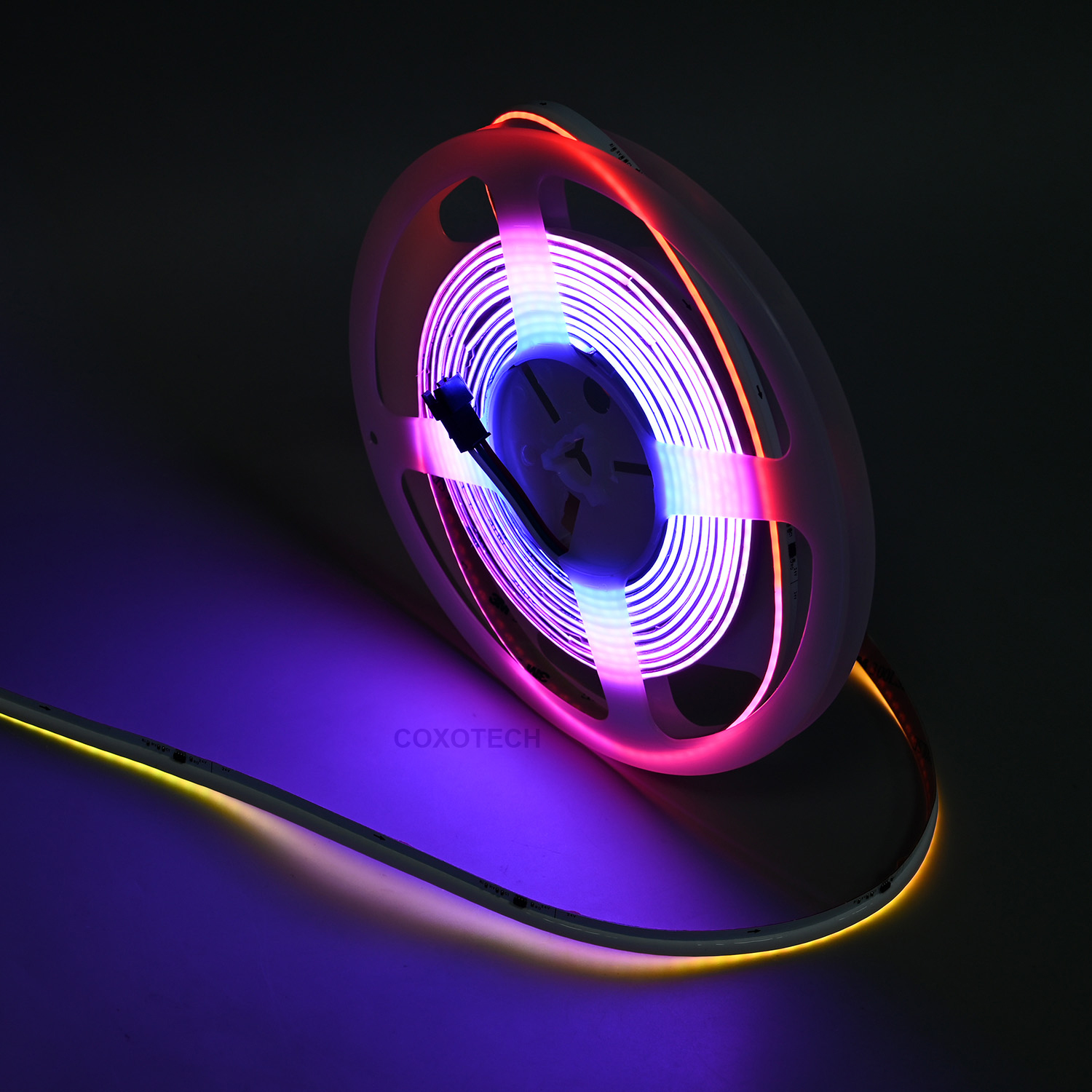 V5000 630leds 5Years Warranty 8mm Side View Digital COB LED Strip