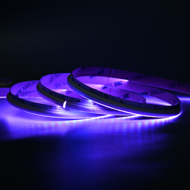 V5000 630leds 5Years Warranty 8mm Side View RGB COB LED Strip