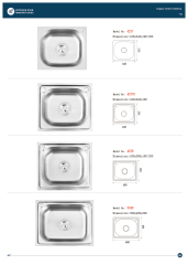 E-catalogue, machine-made sinks