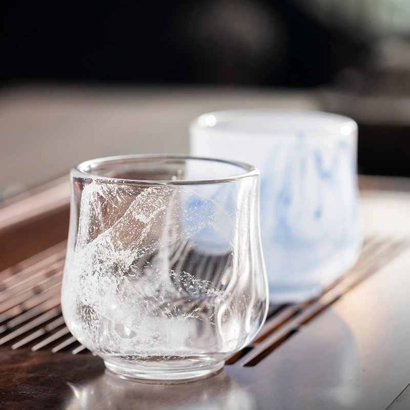 Master cup Chinese style glazed white jade porcelain 90ml
