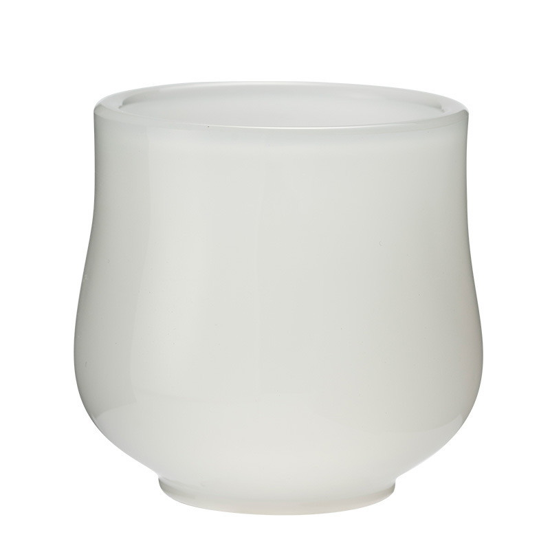 Master cup Chinese style glazed white jade porcelain 90ml