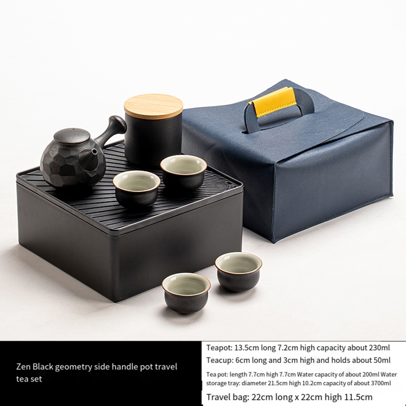 Portable outdoor travel simple tea set