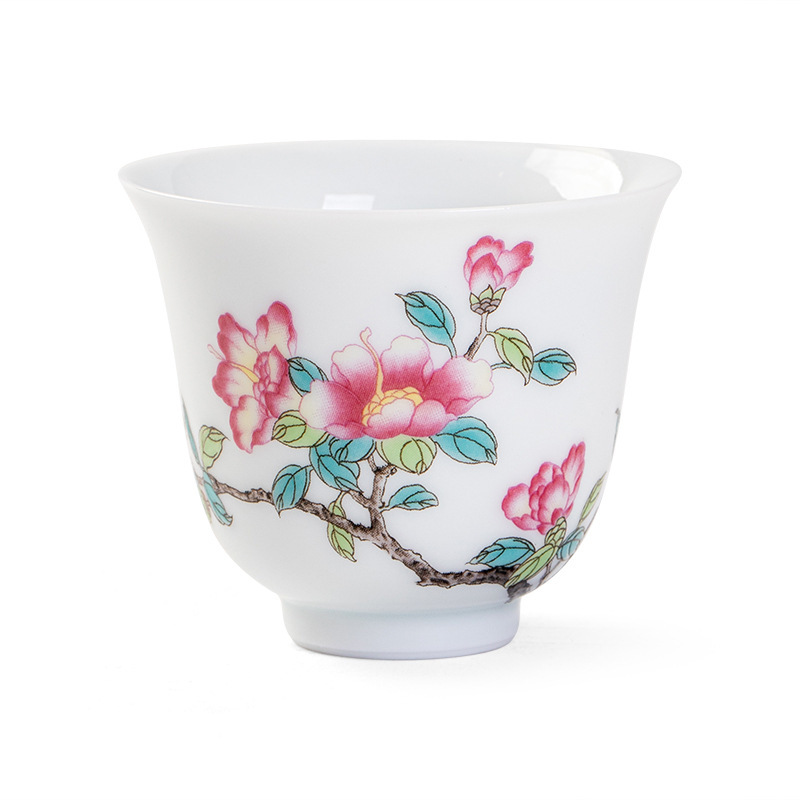 Twelve Gods of Flowers ceramic tea set