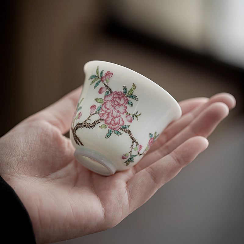 Twelve Gods of Flowers ceramic tea set