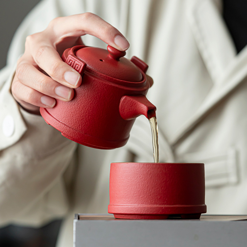 travel tea set quick cup