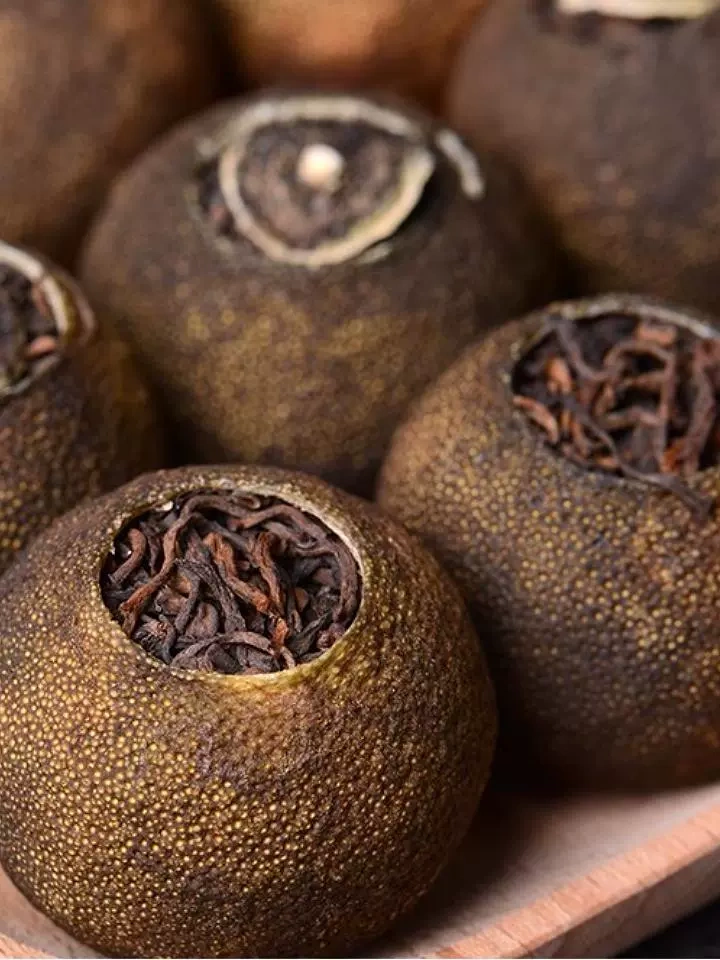 Yunnan Pu'er Tea Xinhui Xiaoqinggan Ripe Tea Canned 500g