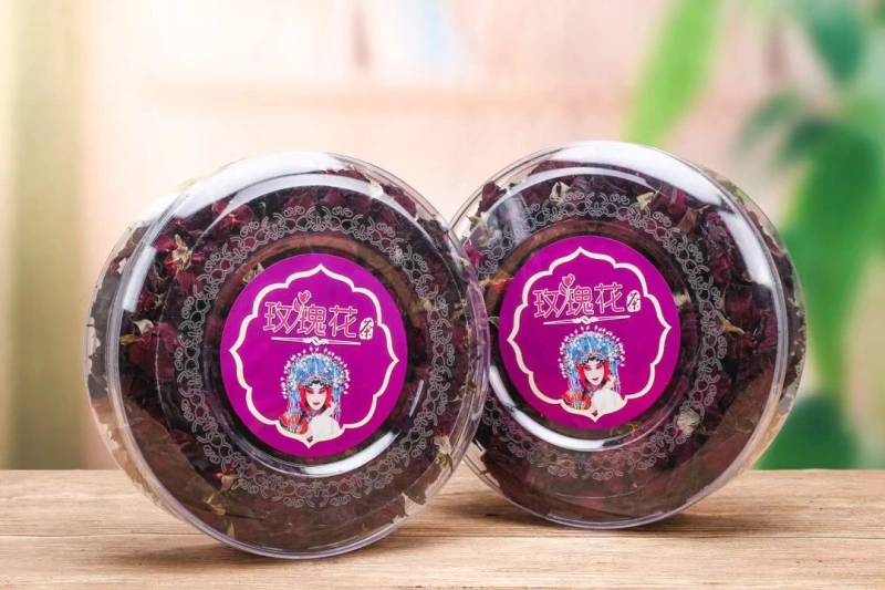 Freeze-dried dark red roses come from Yunnan romance