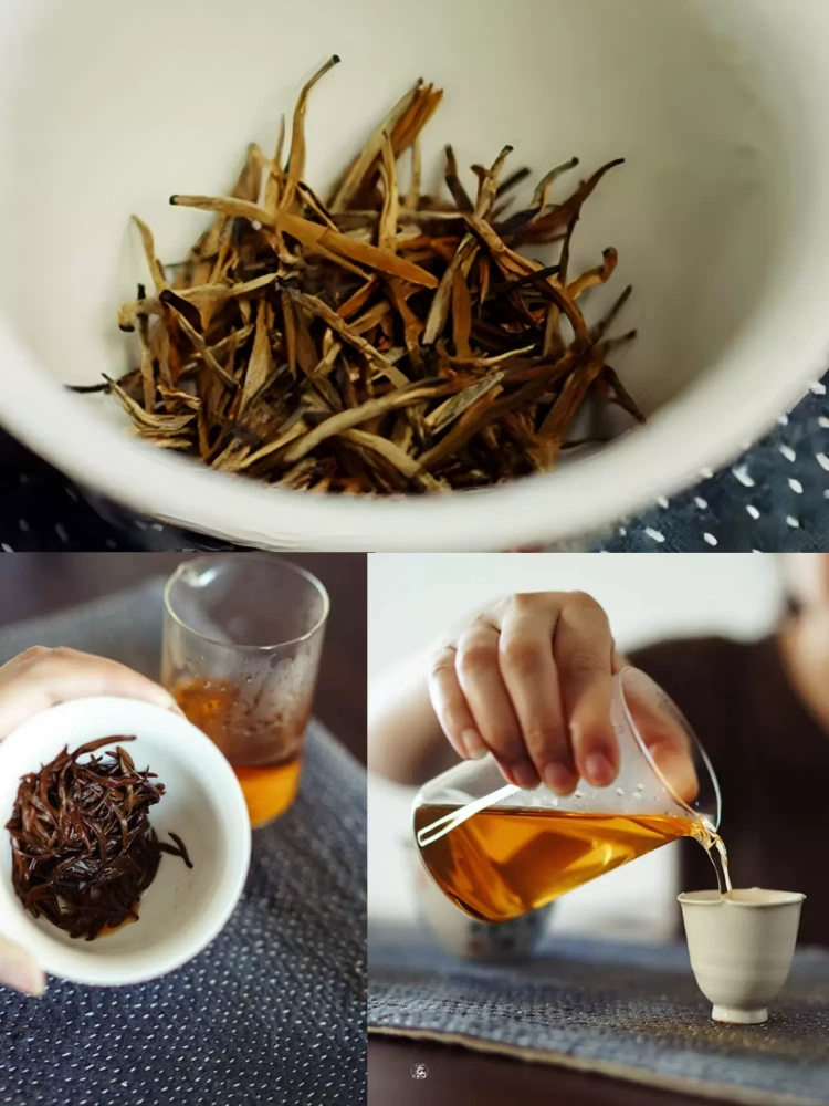 Yunnan Black Tea Golden Snail, Golden Bud and Day Needle Authentic non-special Yunnan Fengqing Black Tea