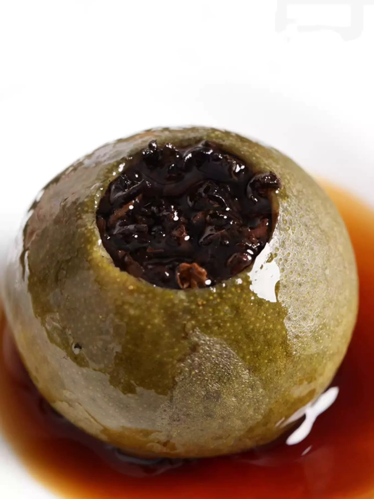 Palace Pu'er tea ripe tea small green mandarin 500g
