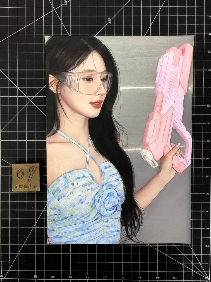 Customized hand-painted images