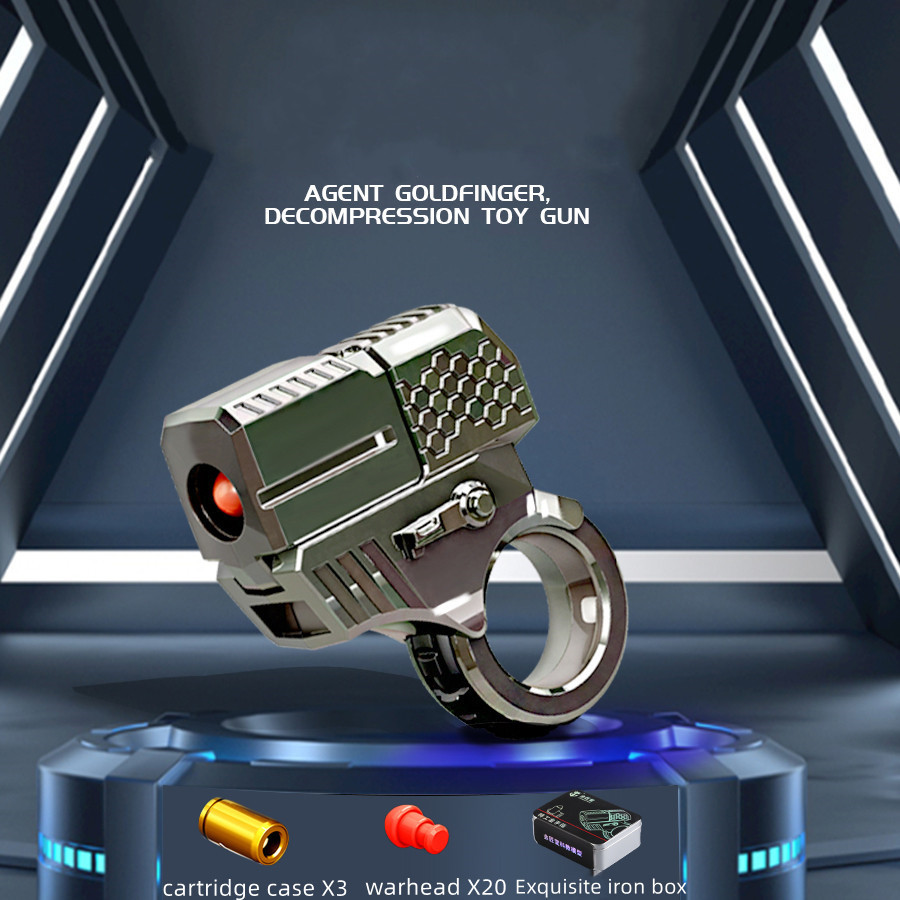 Folding soft bullet gun