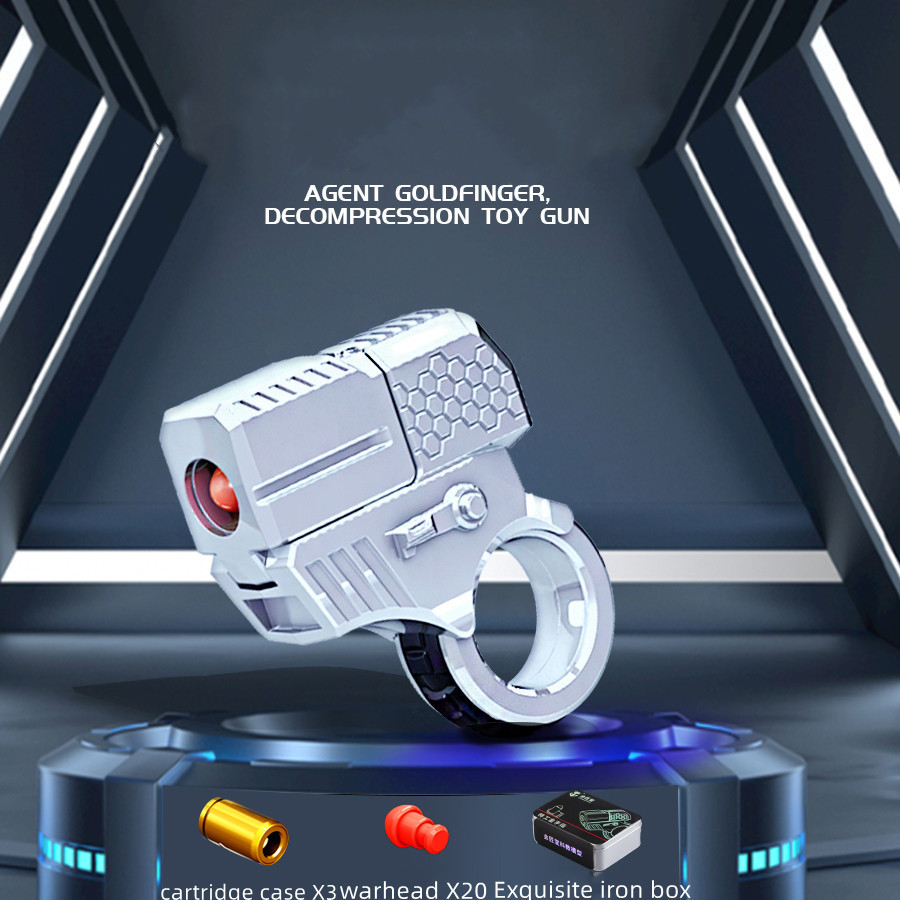 Folding soft bullet gun