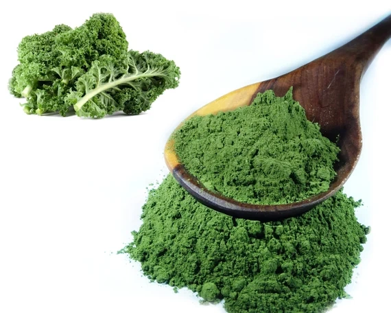 Green kale powder
