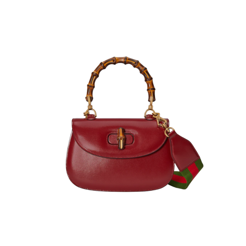 GUCCI BAMBOO 1947 SMALL TOP HANDLE BAG