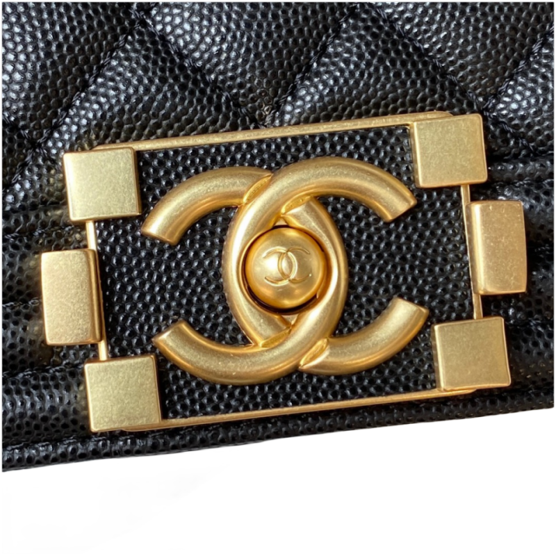 BOY CHANEL FLAP BAG WITH HANDLE