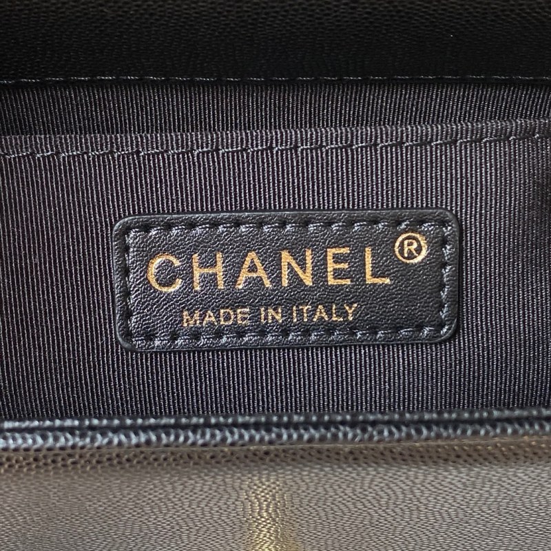 BOY CHANEL FLAP BAG WITH HANDLE