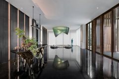 Mirror Polished Indoor Modern Metal Sculpture and  Metal Display table