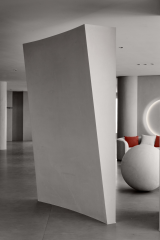 Large Ball Metal sculptures for Clothing Shop