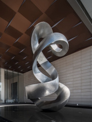 Mirror Polished Outdoor Modern Metal Sculpture