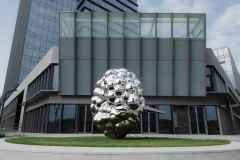 Mirror Polished Outdoor Modern Metal Sculpture