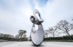 Mirror Polished Outdoor Modern Metal Sculpture