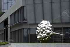 Mirror Polished Outdoor Modern Metal Sculpture