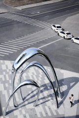 Mirror Polished Outdoor Modern Metal Sculpture