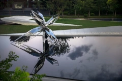 Outdoor Modern Flower of Wisdom Sculpture