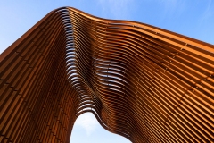 Modern Painted Metal Moutian Sculpture For Public