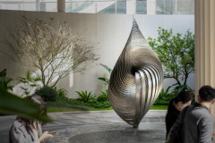 Customized Metal Outdoor Art Fountain Sculpture