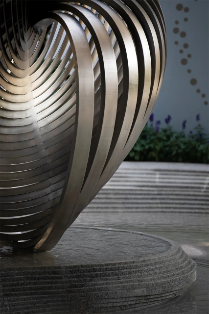 Customized Metal Outdoor Art Fountain Sculpture