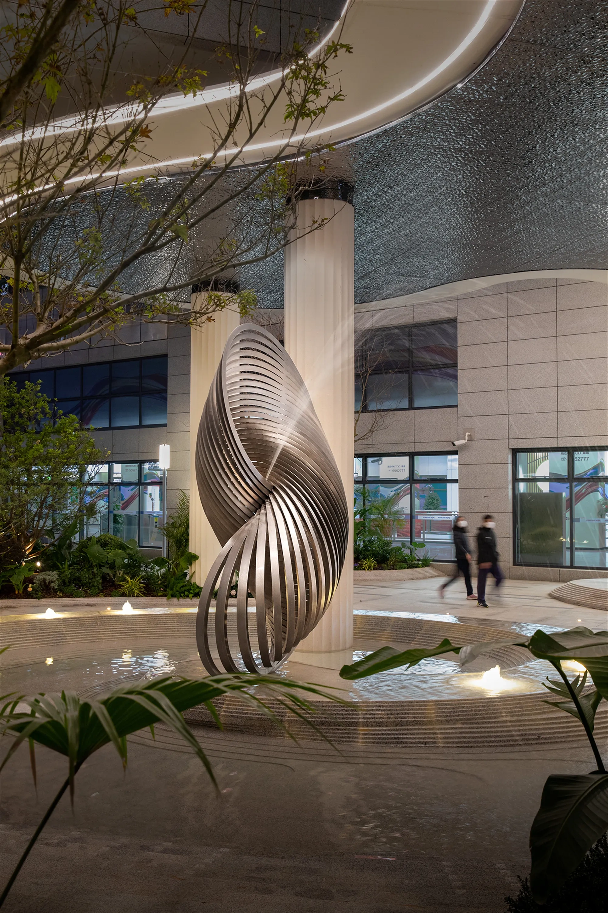 Customized Metal Outdoor Art Fountain Sculpture