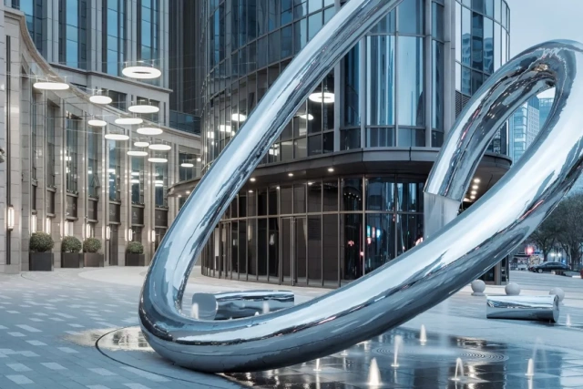 Outdoor Water Fountain Sculpture
