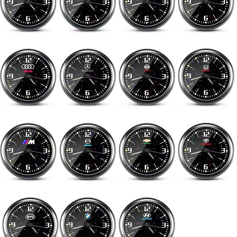 Private car decoration fashion o-clock