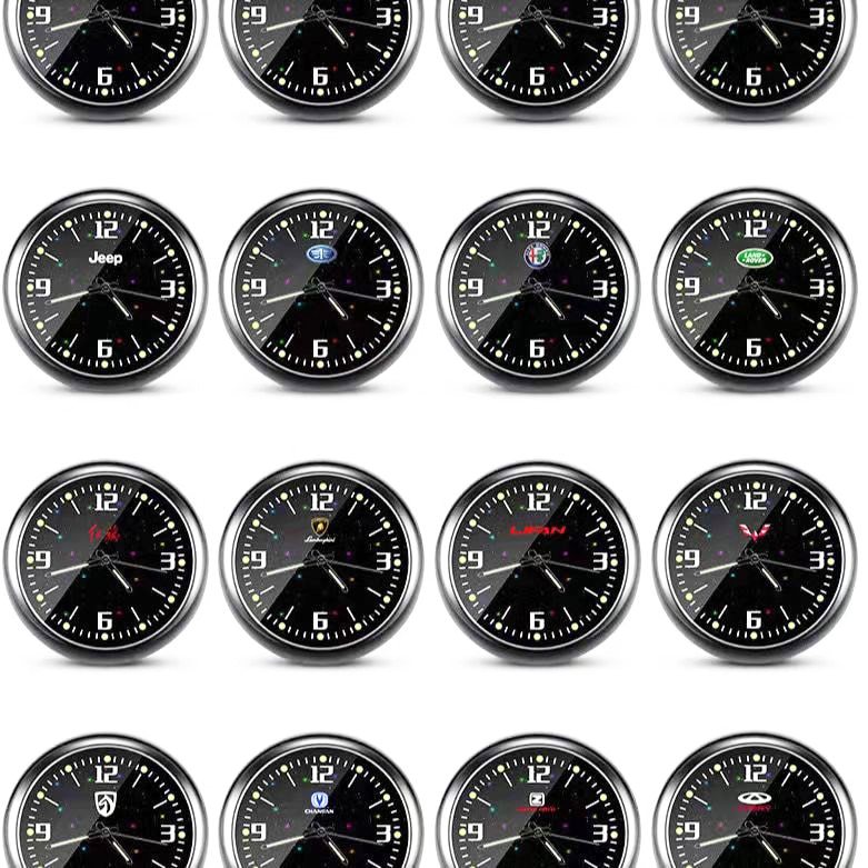 Private car decoration fashion o-clock