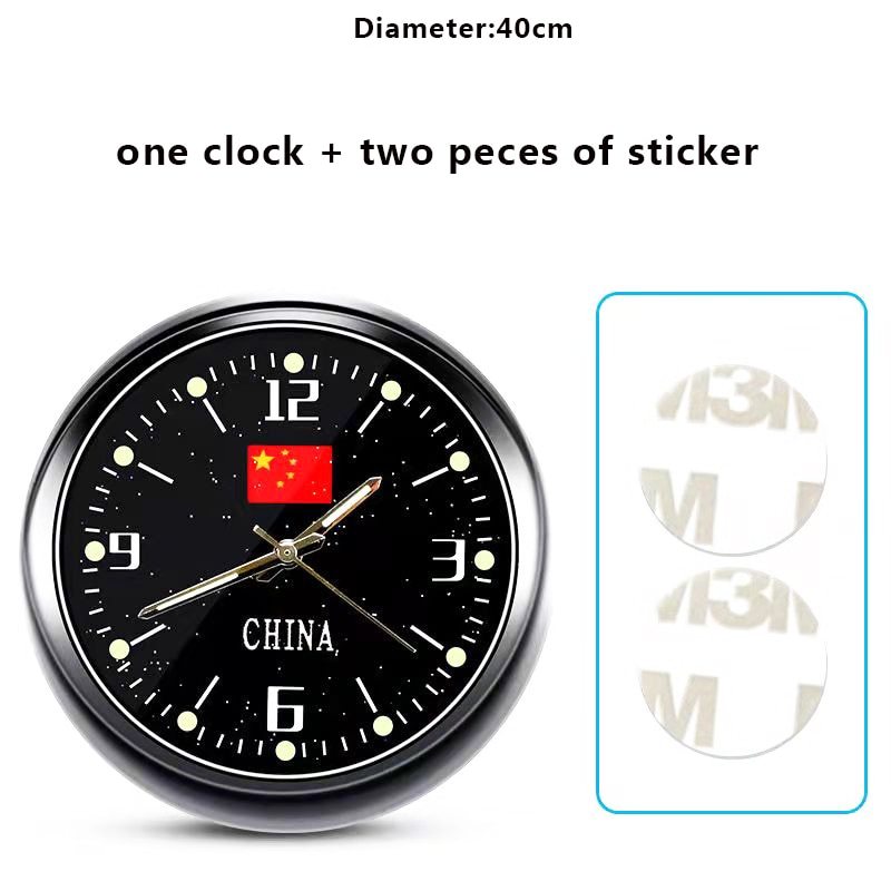 Private car decoration fashion o-clock