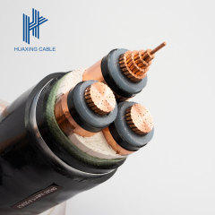 Copper  3*240mm2 Steel Tape Armouring High Voltage Underground Power Cable