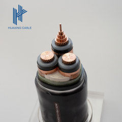 Copper  3*240mm2 Steel Tape Armouring High Voltage Underground Power Cable