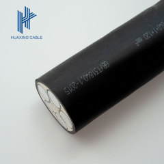 Low smoke halogen-free flame retardant aluminum alloy cable AAAC 4*240mm2+1*120mm2 0.6/1KV