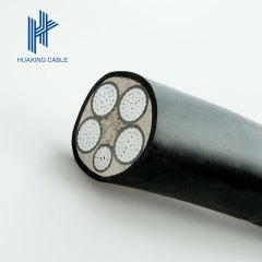 Low smoke halogen-free flame retardant aluminum alloy cable AAAC 4*240mm2+1*120mm2 0.6/1KV