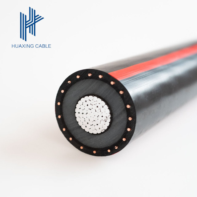 High Voltage 25kv #1/0 AAAC Aluminum Alloy Conductor Copper shield XLPE Insulation Cable