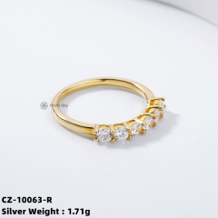 Affordable Luxury: Zirconia Sterling Silver Ring