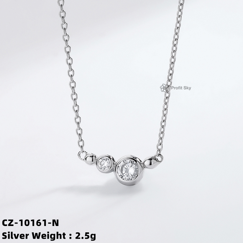 Customized Birthstone Zirconia Necklace