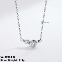 Customized Birthstone Zirconia Necklace