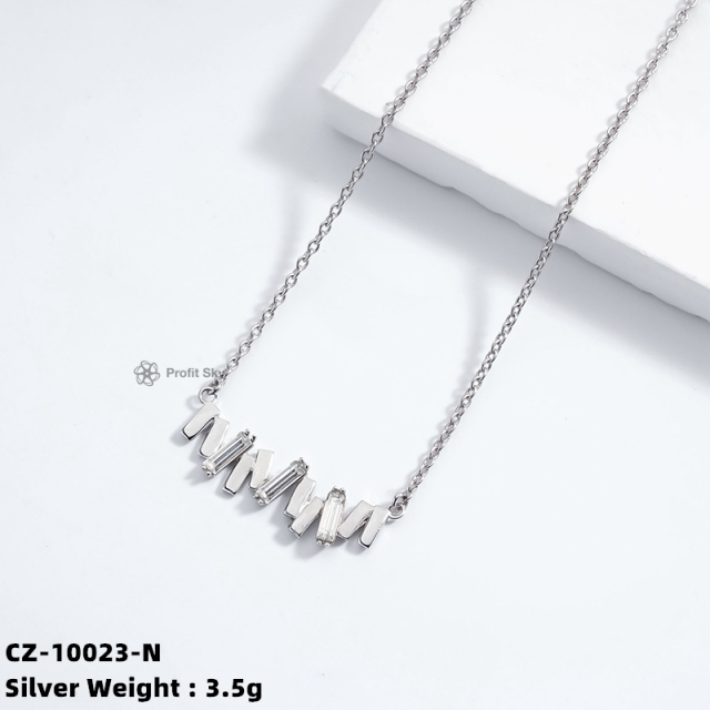 Silver Splendor: Our 925 Silver Necklace Collection