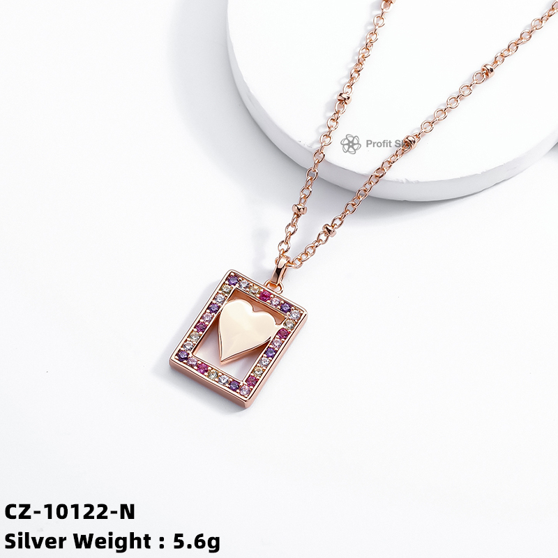 Timeless Elegance: Sterling Silver Pendant Necklace