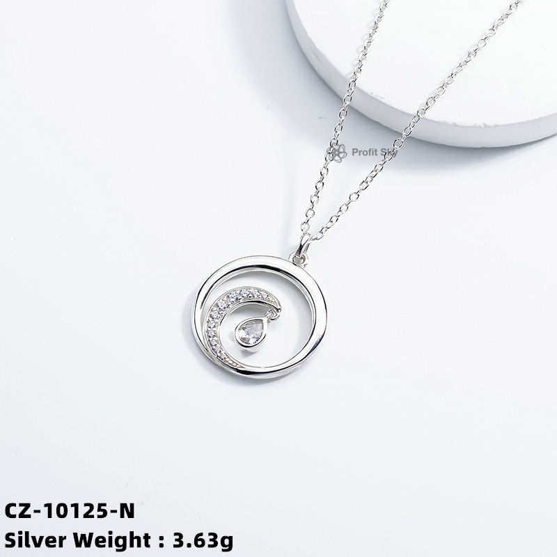 Ocean Treasures: Seashell Sterling Silver Necklace